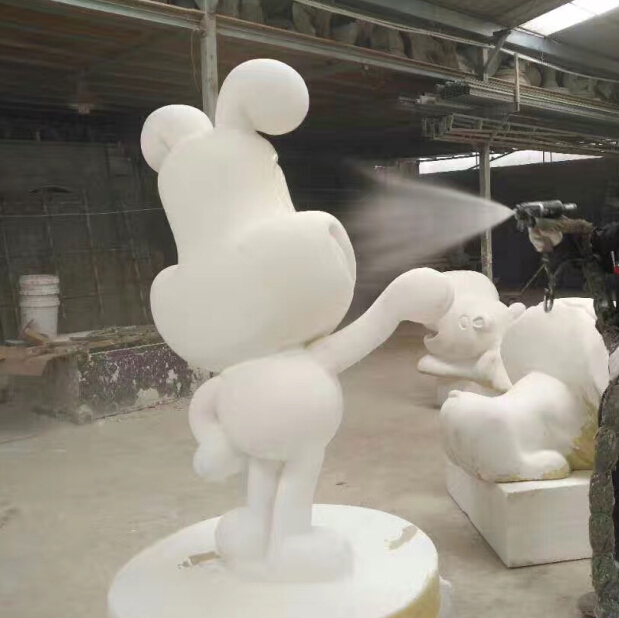 GRT-007雕塑泡沫道具装饰材料喷涂聚脲弹性体饰面